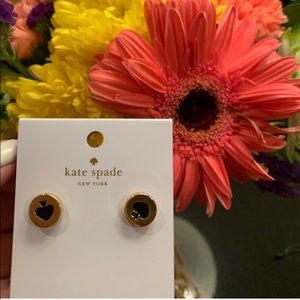 Kate Spade ♠️ “Spot the Spade” Logo earrings